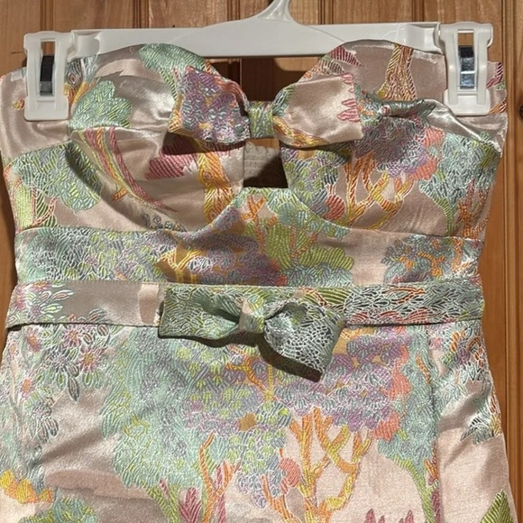 ANTHROPOLOGIE fairy mini strapless dress - Picture 2 of 6